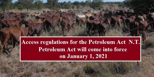 Access regulations for the Petroleum Act