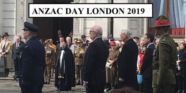 ANZAC Day London 2019