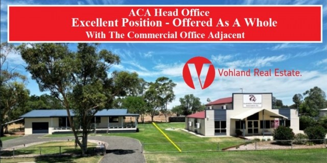 ACA Head Office Offered As A Whole with Residence