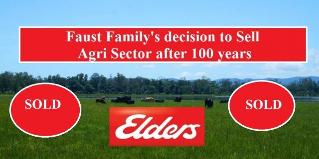 Faust Family's decision to sell Agri Sector after 100 years  