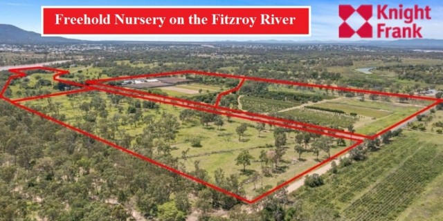 Freehold Nursery on the Fitzroy River.
