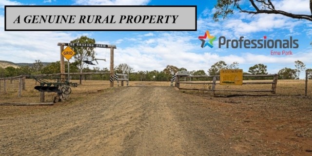 A GENUINE RURAL PROPERTY 