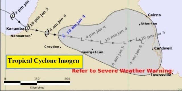  EX Tropical Cyclone Imogen 