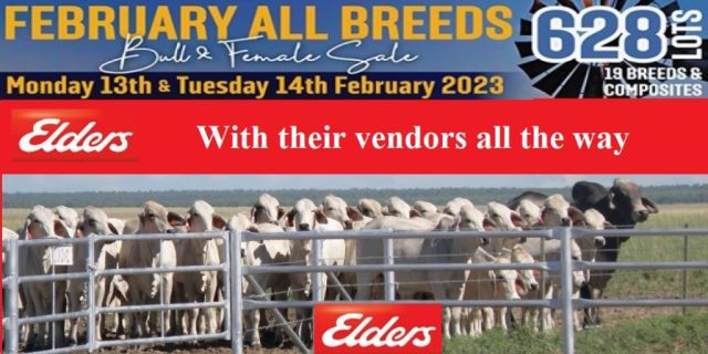 Elders  With their vendors all the way FAB Sale.