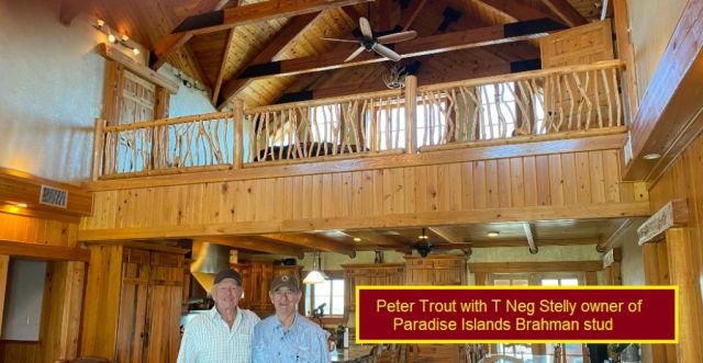 Michael at Paradise Islands farm.