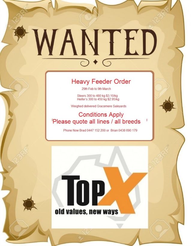 Heavy Feeder Order  for delivery Gracemere