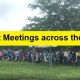 Protest Meetings across the State