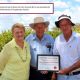 John and Annette Henwood from "Fossil Downs" Receive award