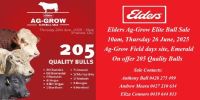 2025 Ag-Grow Elite Bull Sale